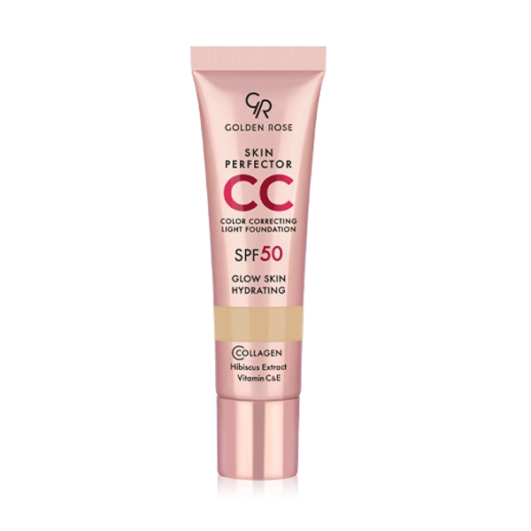 cc کرم گلدن رز با SPF 50